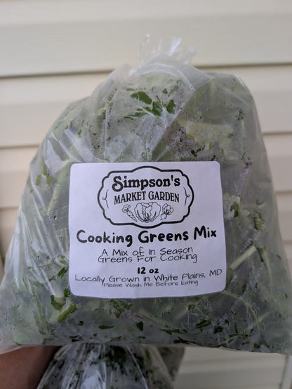 Spring Mix, Lettuce Mix & Cooking Greens Bundle